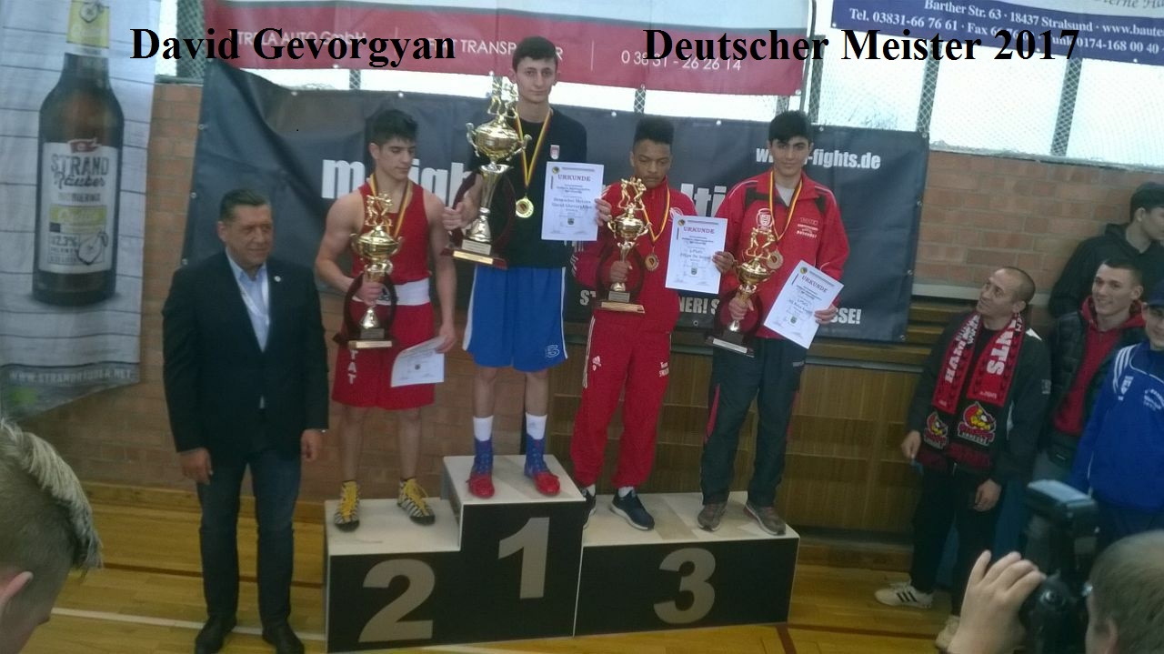 David Gevorgyan Deutscher Meister 2017