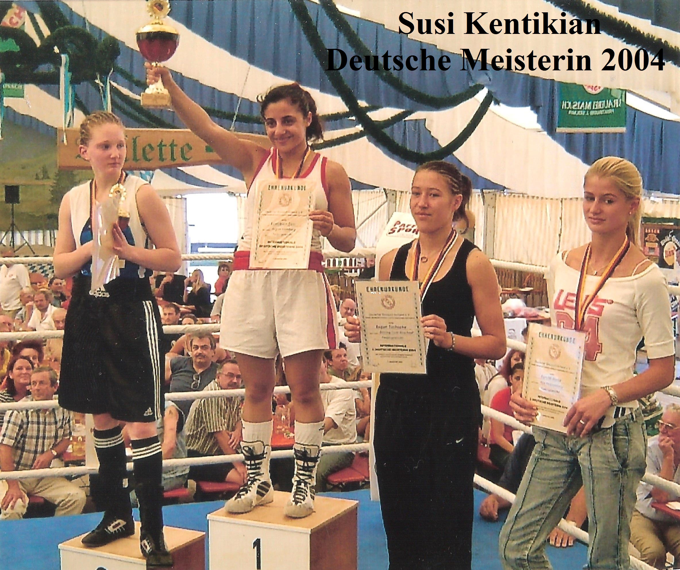 Susi Kentikian Deutsche Meisterin 2004