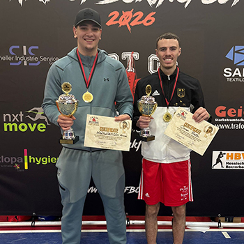 Internationaler AOB Cup FFM 2026, Ahmed Abdulgamidov, 1. Platz, Simon Rieth 1. Platz