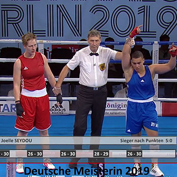 Deutsche Meisterin 2019 Joelle Seydou